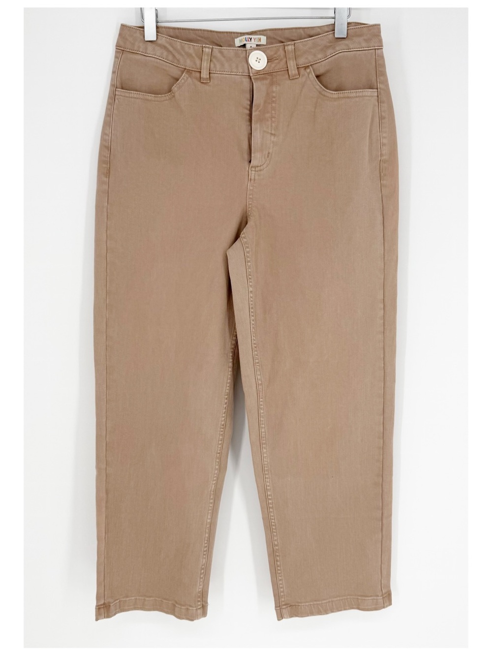 Molly Yeh High Waist Straight Leg Pants 6